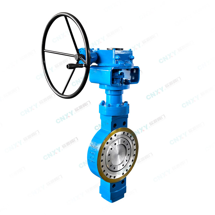 All metal hard sealed butterfly valve